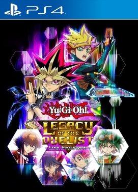 Yu gi oh legacy of the duelist link evolution ps4 cover
