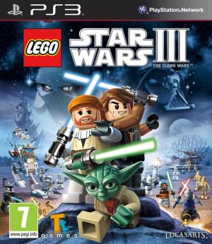 Jaquette lego star wars iii the clone wars playstation 3 ps3 cover avant g 1294133218